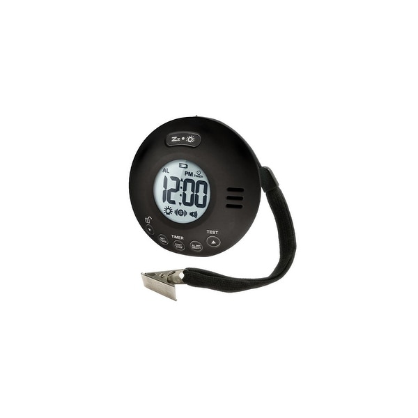 Clarity WAKEASSURE-JOLT Vibrating Bedshaker Alarm Clock (Black)