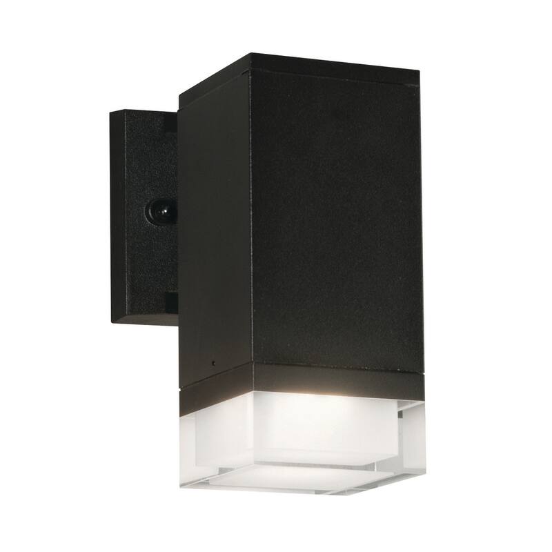 AFX Edmund 1-light Black 800 Lumens Outdoor Sconce - Black