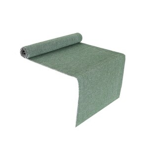 Chambray Ribbed Table Runner (Mint Green) - Set of 2 - Bed Bath ...