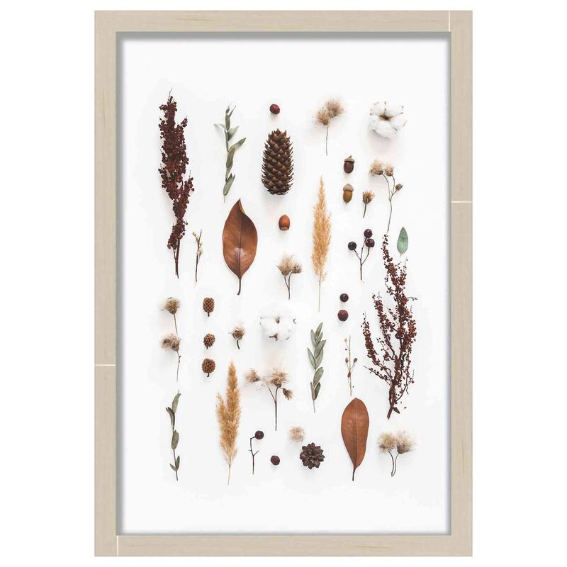 24x26 Natural Shadowbox Frame - Interior Size 24x26 x 1.5 In Deep - Natural Frame Can Display Items Up To 1.5 In Deep
