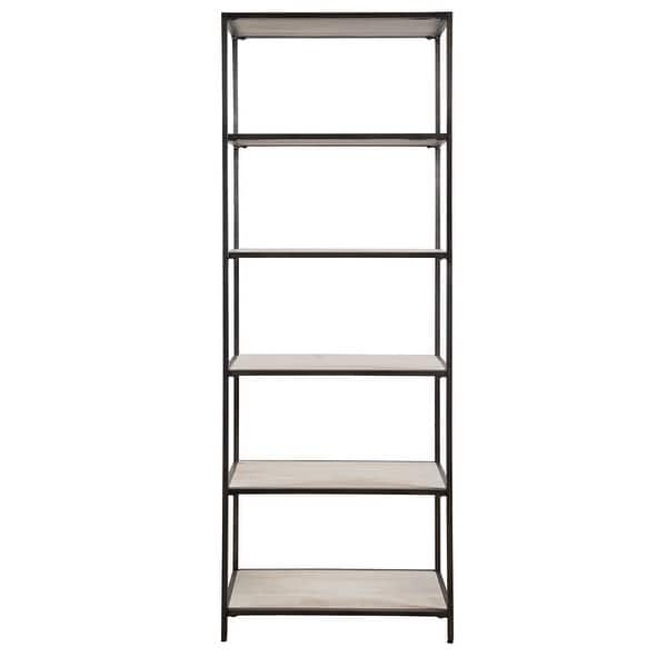 slide 2 of 5, Uttermost Baldwin Industrial Etagere - 31"W x 87"H x 16"D