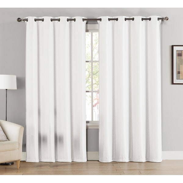 Cathy Textured Room Darkening Window Curtain Panels (Single, 2-Pack or 4-Pack). Opens flyout.