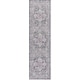 preview thumbnail 26 of 115, New Concept Washables Persian Boho Machine Washable Area Rug 2' 2" x 10' - Ivory/Grey