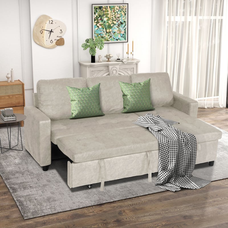 White 3-Seating Living Room Sofa Set - White