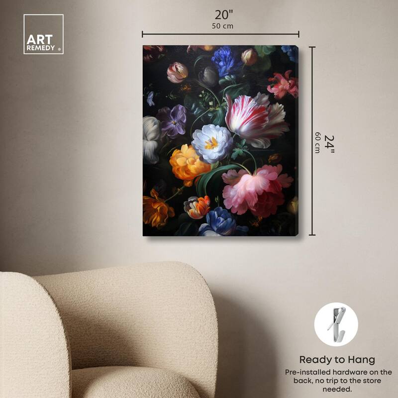Aleia Baroque II Canvas by Art Remedy, Gallery Wrapped