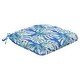 preview thumbnail 4 of 40, Decor Therapy Outdoor Patio Seat Cushion Zela Leaf