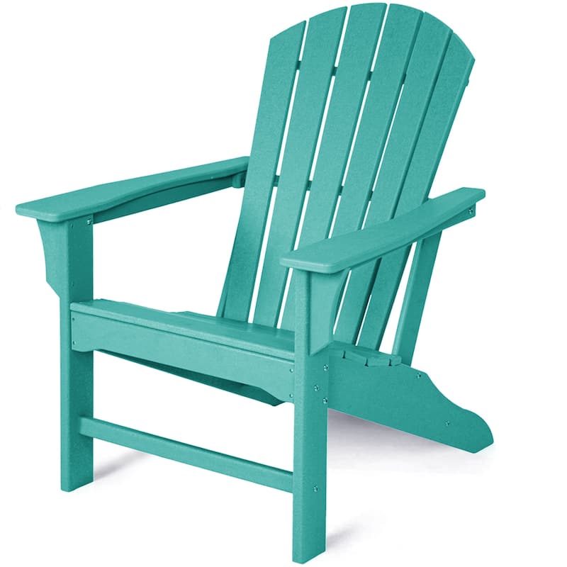 Outdoor Classic Recycled Plastic Adirondack Chair,set of 4 - N/A