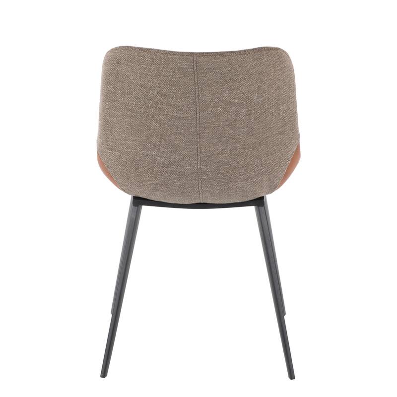 Carson Carrington Viktorp Upholstered Two-Tone Chair (Set of 2)