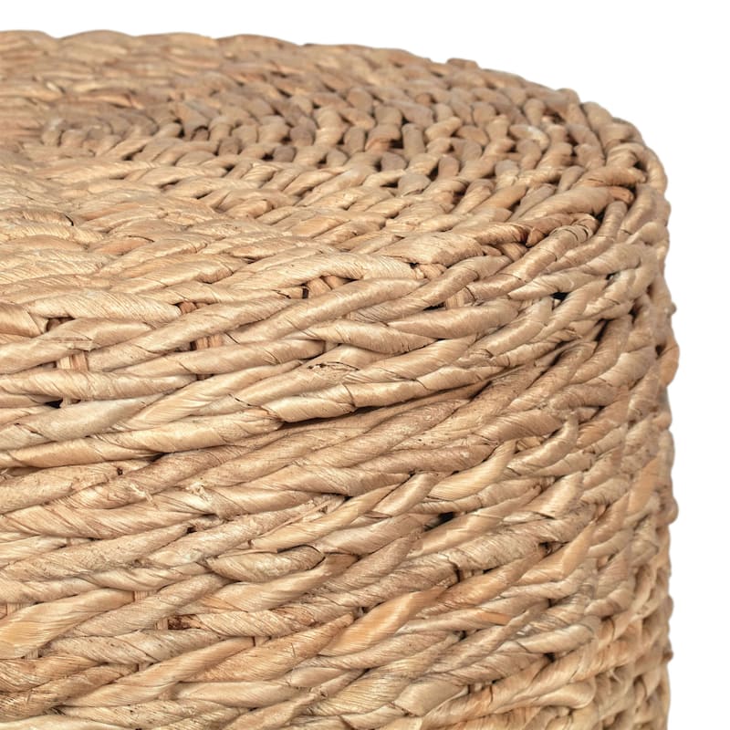 Tropical Round Side Table With Storage by East at Main