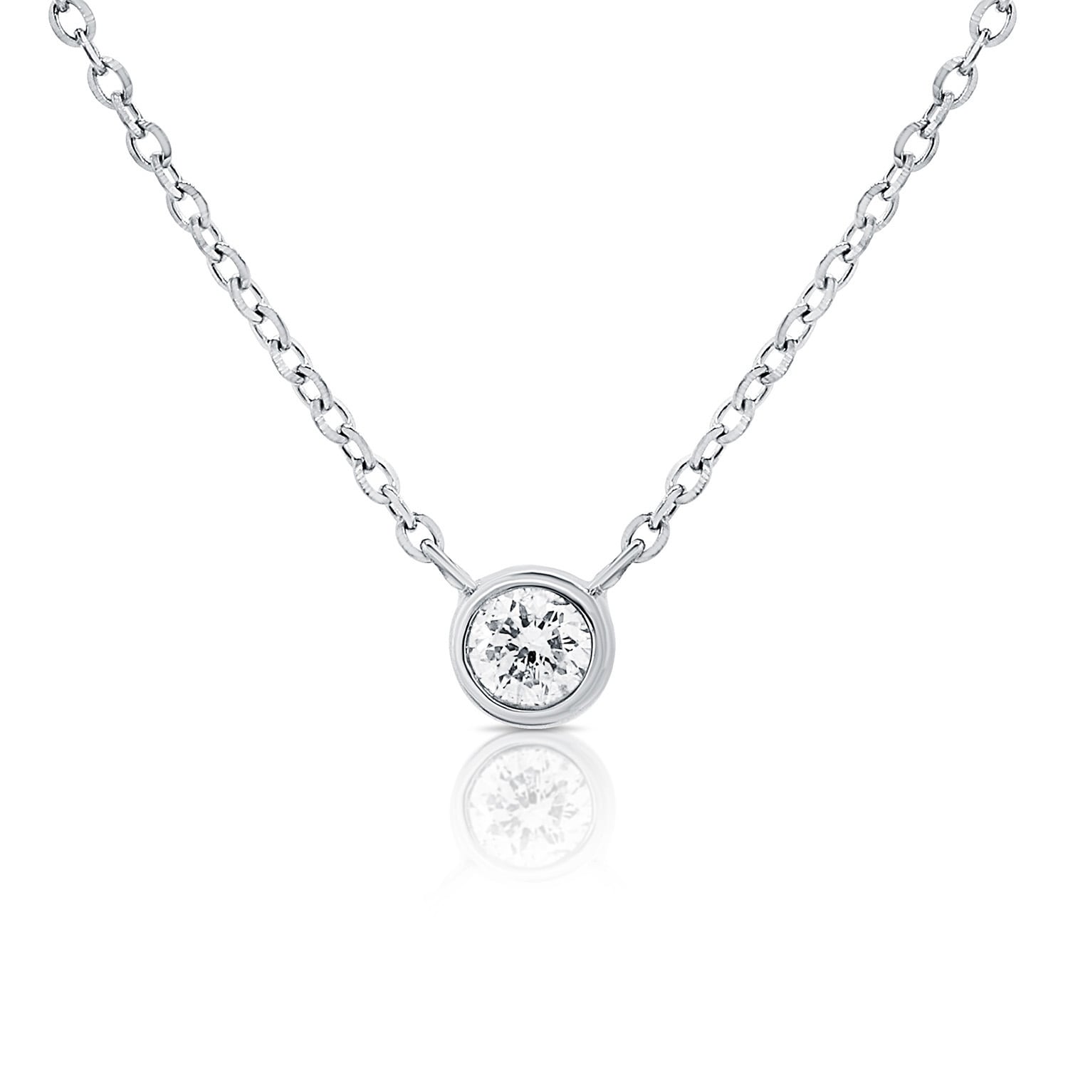 Joelle Collection 14K Gold Diamond Necklace