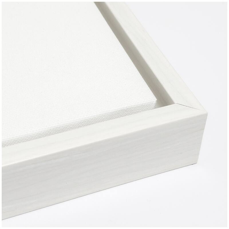 Kate and Laurel Sylvie Abstract 1, 2 and 3 Framed Canvas Art Set by Emma Daisy