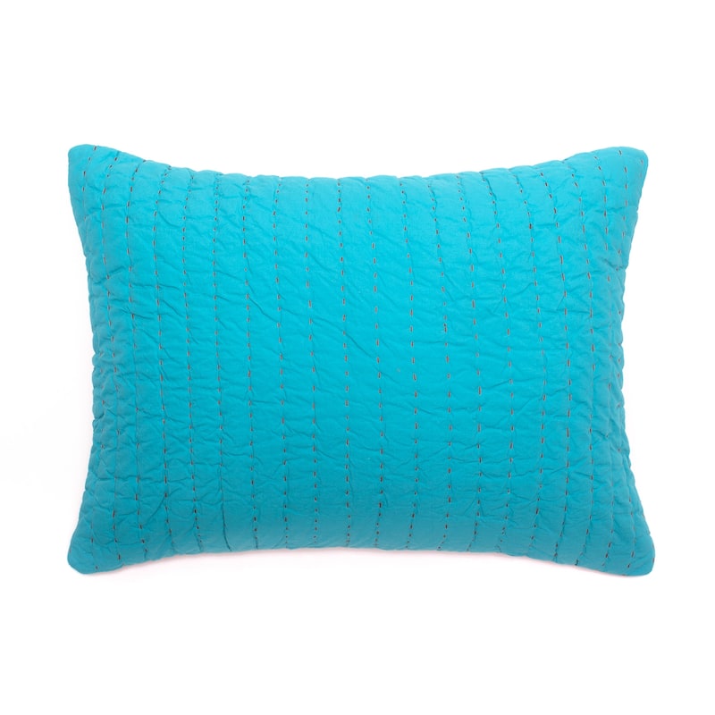 Twain Sham, Brick/Charcoal, Euro