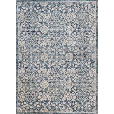 Bashian Bryce Blue Transitional Area Rug