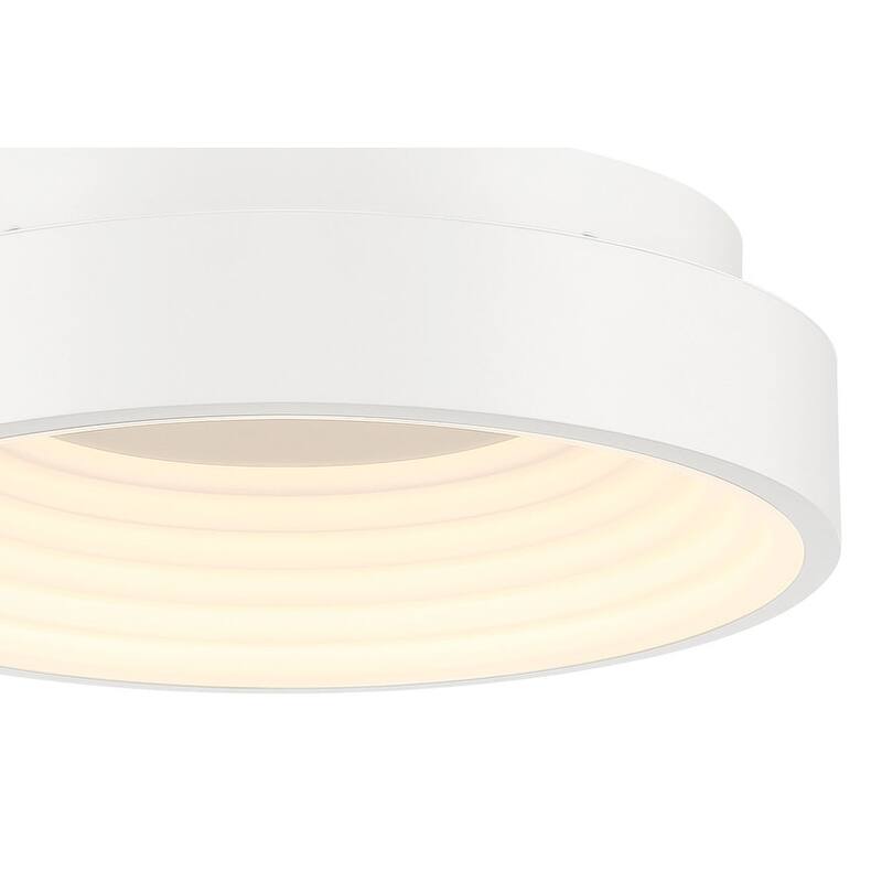 Kovacs P5551-L Conc 15" Wide LED Flush Mount Drum Ceiling Fixture