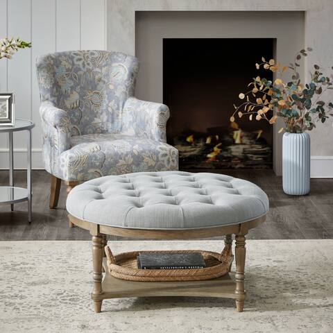 Cedric Accent Ottoman by Martha Stewart