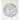 Signature Design by Ashley Jazmin Round Glam White/Goldtone Analog Wall Clock - 23.6" W x 2" D x 23.6" H