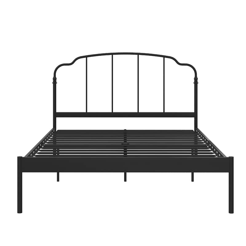 RealRooms Camie Adjustable Height Metal Bed Frame