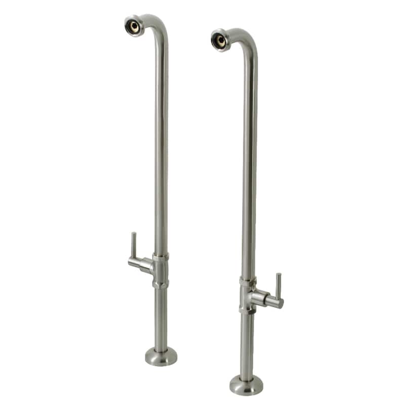 Kingston Brass Concord Freestanding Tub Supply Line - Brushed Nickel