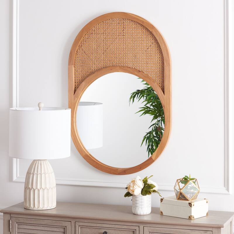 SAFAVIEH Danya 24" Mirror - 24" W x 1" D x 36" H