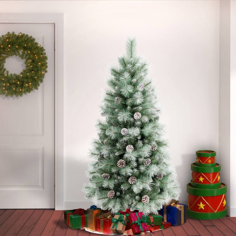 National Tree Company 6 ft. Perry Hard Needle Tree - 6 Foot