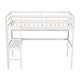 preview thumbnail 21 of 24, Twin Loft Bed with Built-in Desk and Bookcase