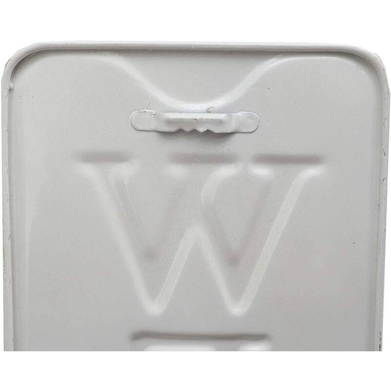 Metal Tin Sign Decor with Welcome Message
