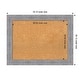 preview thumbnail 7 of 48, Bark Rustic Framed Cork Bulletin Memo Board