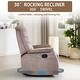 preview thumbnail 2 of 12, 360 Degree Swivel, Adjustable Modern Reclining Chair, Classic and Traditional Recliner Sofa with Lumbar Support