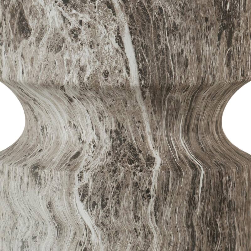 Modern Small Round Side Table Tree Stump Garden Stool indoor and Outdoor