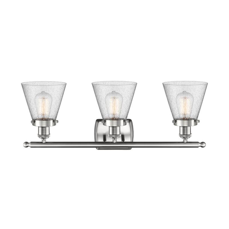 Innovations Lighting Small Cone 3 Light 26" Wide Vanity Light
