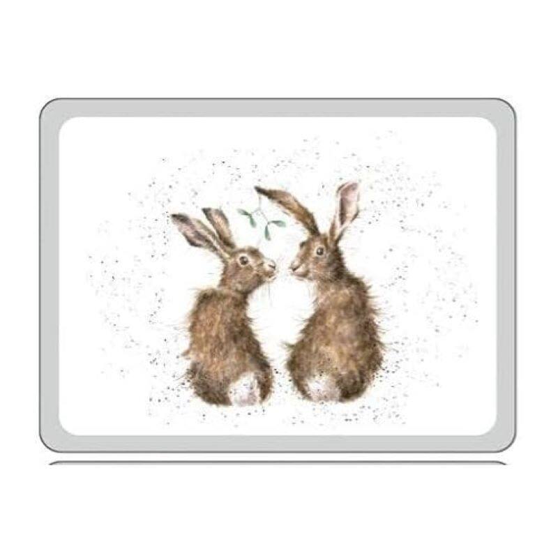 Pimpernel Wrendale Designs Christmas Placemats Set of 6 12 x 9 inch