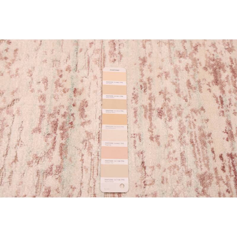 ECARPETGALLERY Hand Loomed Elysian Ivory Rug - 8'1 x 9'10