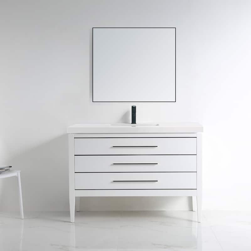 Ayer 48" Single Bathroom Vanity Set