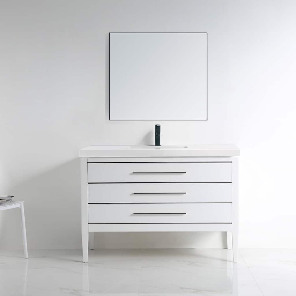 Ayer 48" Single Bathroom Vanity Set
