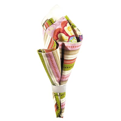 Laney Cotton Reversible Napkin Set of 6 - Set of 6