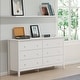 preview thumbnail 16 of 18, Taylor & Olive Snowberry 6-drawer Pine Wood Tall Storage Dresser
