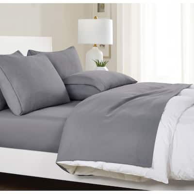 Tahari Home Solid Brushed Microfiber Sheet Set