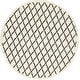preview thumbnail 48 of 101, SAFAVIEH Handmade Chatham Carlota Modern Moroccan Wool Rug 7' Round - Ivory/Black - Round