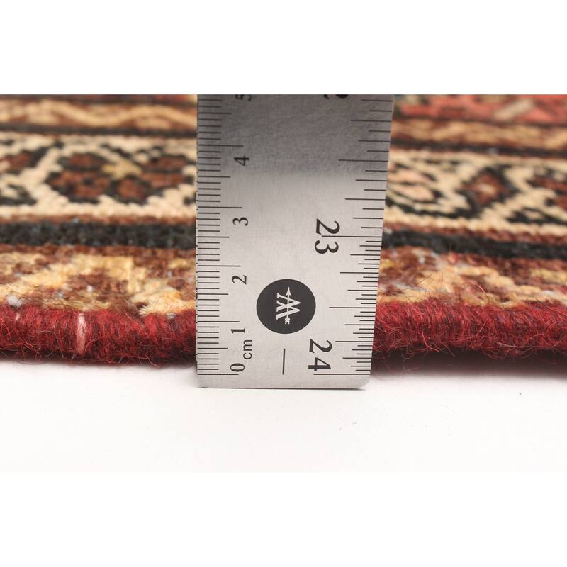 ECARPETGALLERY Hand-knotted Andelz Dark Navy Wool Rug - 2'11 x 4'9