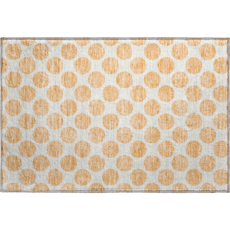 Premium Washable Super Soft Geo Dots Mayfield Rug