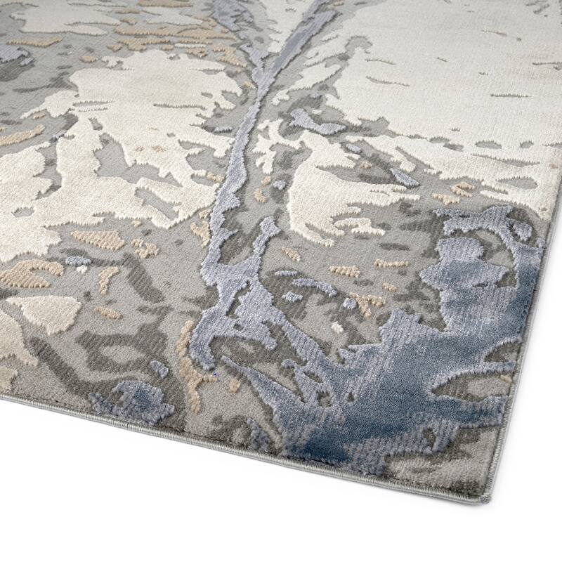 Global altitude collection, indoor/outdoor area rug.