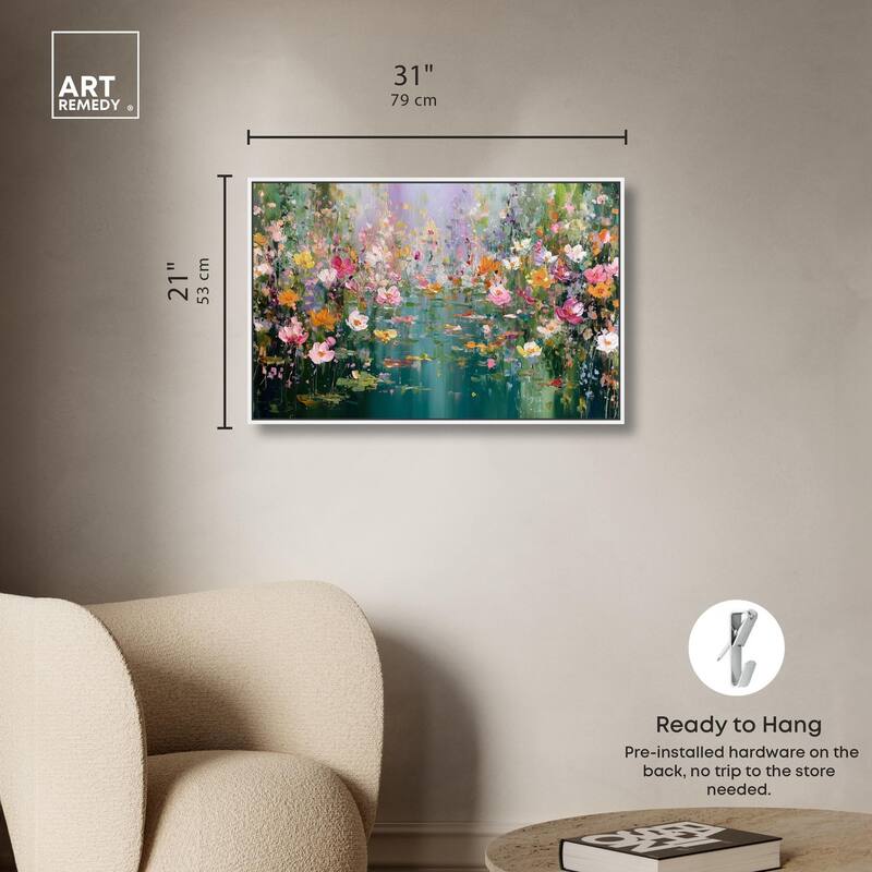 Picturesque Colors Canvas by Art Remedy
