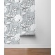 preview thumbnail 19 of 34, NextWall Lotus Floral Peel and Stick Wallpaper