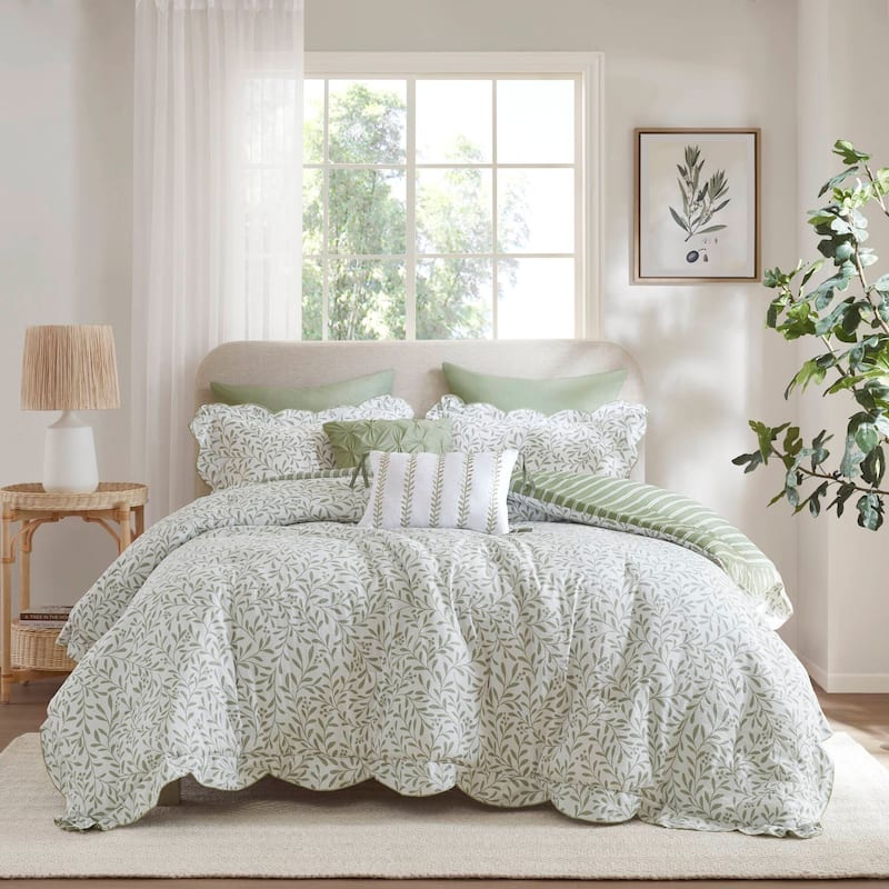 Madison Park Darcy 5 Piece Print Comforter Set