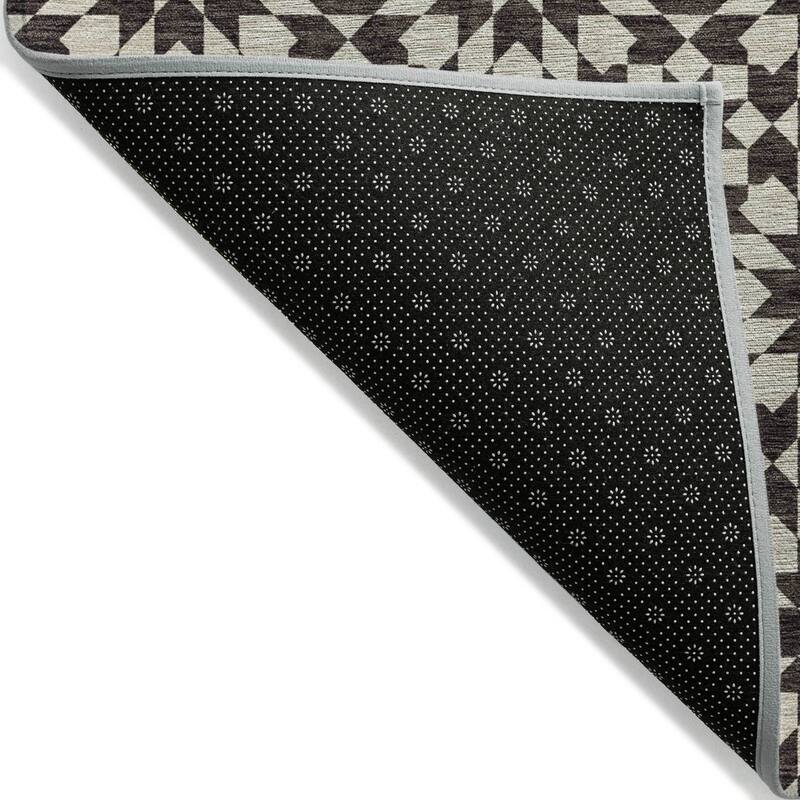 Machine Washable Indoor/ Outdoor Chantille Boho Morrocan Rug