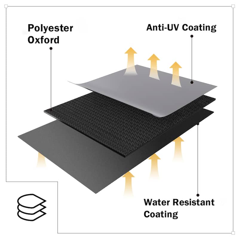 Royal Gourmet CR5402 54" Grill Cover Oxford Waterproof Heavy-Duty