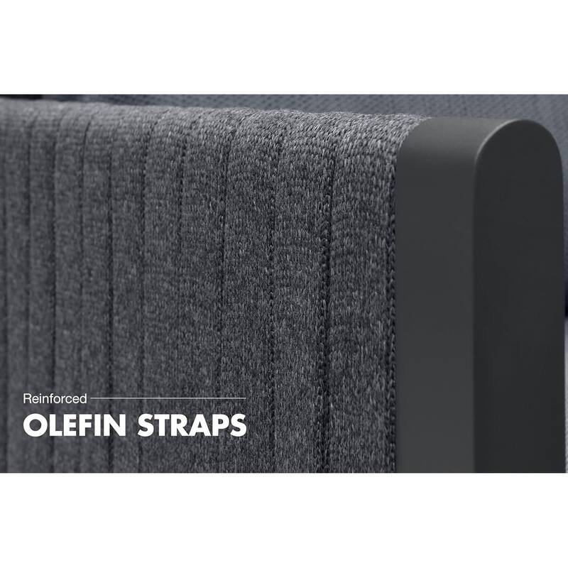 PURPLE LEAF Santorini 11 Piece Grey Sectional Sofa with Ottoman and Cushion for Poolside Garden Outdoor Patio Conversation Set