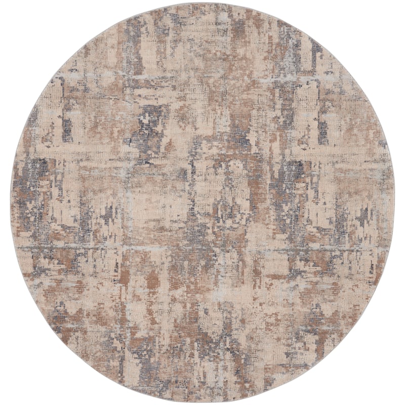 Rustic Textures Vintage Abstract Modern Area Rug
