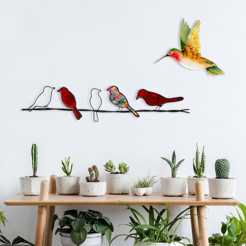 Birds On A Wire - 1 x 28.5 x 6