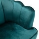 preview thumbnail 42 of 62, Reitz Glam Velvet Shell Sofa by Christopher Knight Home - 76.25" L x 29.25" W x 33.50" H